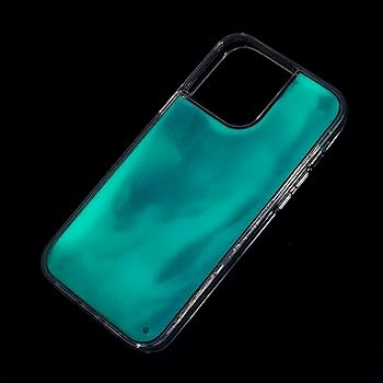 "Glowing Quicksand iPhone Case"
