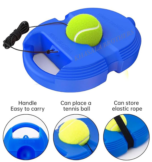 "Solo Tennis Trainer Rebound Ball"
